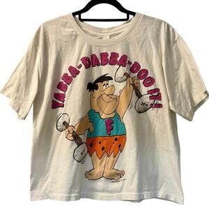 Vintage 90s Fred Flintstone Yabba Dabba Doo It 1994 Single Stitch Shirt OSFA